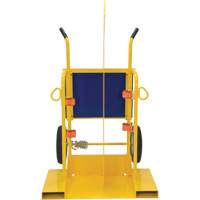 Welding Cylinder Torch Cart, Foam-Filled Wheels, 24" W x 19-1/2" L Base, 500 lbs. R.M.G. Prévention