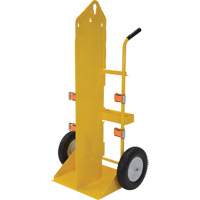 Welding Cylinder Torch Cart, Foam-Filled Wheels, 23-13/16" W x 22-13/16" L Base, 500 lbs. R.M.G. Prévention