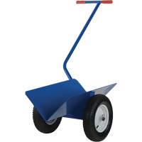 Chariot avec cannelure en V pour le transport des tuyaux R.M.G. Prévention