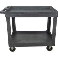 Utility Service Cart, 2 Tiers, 24-5/8" x 32-1/2" x 40", 550 lbs. Capacity R.M.G. Prévention