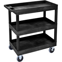 Tub Cart, 3 Tiers, 35-1/4" x 37-1/4" x 18", 375 lbs. Capacity R.M.G. Prévention