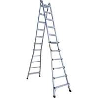 Telescoping Multi-Position Ladder, Aluminum, 300 lbs. R.M.G. Prévention