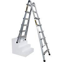 Telescoping Multi-Position Ladder, Aluminum, 300 lbs. R.M.G. Prévention