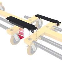 Connecteur pour chariot en H R.M.G. Prévention