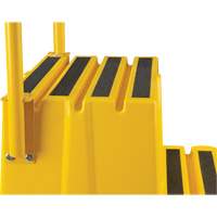 Industrial Step Stool, 4 Steps, 44" x 22-1/4" x 65-1/8" High R.M.G. Prévention