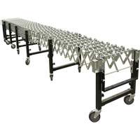 Convoyeur extensible, 18" la x 12' lo, Capacit&eacute; de 200 lb par pi lin. R.M.G. Prévention