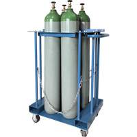 Support de rangement pour 4 cylindres pour chariot &eacute;l&eacute;vateur R.M.G. Prévention