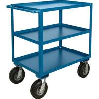  Chariot &agrave; tablettes pour l'ext&eacute;rieur, 3 Tiers, 18" la x 39" h x 33" p, Capacit&eacute; 1200 lb R.M.G. Prévention