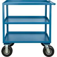  Chariot &agrave; tablettes pour l'ext&eacute;rieur, 3 Tiers, 18" la x 39" h x 33" p, Capacit&eacute; 1200 lb R.M.G. Prévention