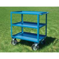  Chariot &agrave; tablettes pour l'ext&eacute;rieur, 3 Tiers, 18" la x 39" h x 33" p, Capacit&eacute; 1200 lb R.M.G. Prévention