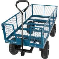 Wagon avec c&ocirc;t&eacute;s rabattables, 24" la x 48" la x Capacit&eacute; 800 lb R.M.G. Prévention
