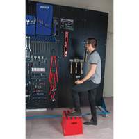 Escabeau industriel, 20-7/8" x 12-3/16" x Hauteur 12" R.M.G. Prévention