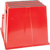 Escabeau industriel, 2 marches, 26" x 22-7/16" x Hauteur 19-11/16" R.M.G. Prévention