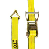 Winch Strap, J-Hook, 30' W x 2" L, 3335 lbs. (1512 kg) Working Load Limit R.M.G. Prévention