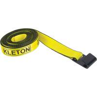 Logistic Strap, Flat Hook, 2" W x 30' L, 3335 lbs. (1512 kg) Working Load Limit R.M.G. Prévention