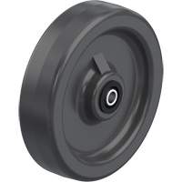 Solid Black Phenolic Wheels R.M.G. Prévention