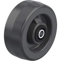 Solid Black Phenolic Wheels R.M.G. Prévention