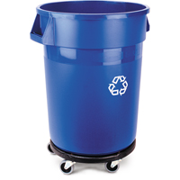 Contenant de collecte des d&eacute;chets recyclable Brute, Vrac, Plastique, 32 gal. US R.M.G. Prévention