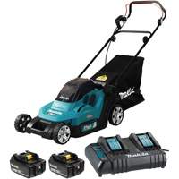 36V 5.0 Ah LXT Lawn Mower Kit, Push Walk-Behind, Battery Powered, 17" Cutting Width R.M.G. Prévention