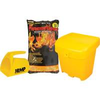 Firestorm Intense Ice Melter Kit with 56 Bags, Bag, 44 lbs. (20 kg), -32°C (-25°F) Melting Point R.M.G. Prévention