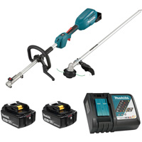 Unit&eacute; motrice avec perche en 2 morceaux LXT 18?V sans balais avec trousse EM409MP R.M.G. Prévention