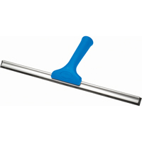 Window Squeegees, 16", Rubber, Metal Frame R.M.G. Prévention