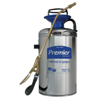 Vaporisateur professionnel s&eacute;rie premi&egrave;re qualit&eacute;, 2 gal. (7,6 L), Acier inoxydable, Lance de 12" R.M.G. Prévention