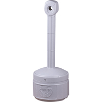 Smokers Cease-Fire&reg; Cigarette Butt Receptacle, Free-Standing, Plastic, 1 US gal. Capacity, 30" Height R.M.G. Prévention