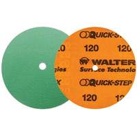 Disque de ponçage QUICK-STEP XX, dia 6", Grain 120, C&eacute;ramique R.M.G. Prévention