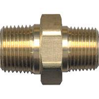 Mamelon hexagonal, Laiton, 3/4" x 1/2", NPT x NPT R.M.G. Prévention