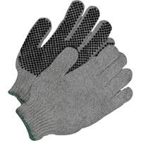 Gants &agrave; prise classique, Poly/coton, Un c&ocirc;t&eacute;, Grand R.M.G. Prévention