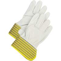 Classic Fitter Gloves, Large, Grain Cowhide Palm, Fleece Inner Lining R.M.G. Prévention