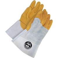 Gants de soudage &agrave; l'arc TIG Gander Brand, Cuir de daim refendu, Taille 11 R.M.G. Prévention