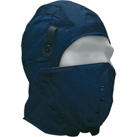 Classic Hardhat Liner with Face Mask, Fleece/Cotton Lining, One Size R.M.G. Prévention