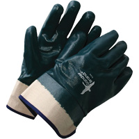 Gants enduits Deny avec poignet de s&eacute;curit&eacute;, Taille unique, R&ecirc;vetement Nitrile, Enveloppe en Coton R.M.G. Prévention