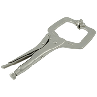 Pinces-&eacute;taux verrouillables avec coussins pivotants, Longueur 6", Pinces serre-joints R.M.G. Prévention