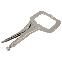 Pinces-&eacute;taux verrouillables avec coussins pivotants, Longueur 11", Pinces serre-joints R.M.G. Prévention