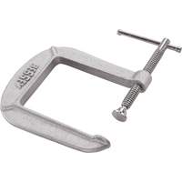 Light-Duty C-Clamp, 3" (76 mm) Capacity, 4-1/2" (114 mm) Throat Depth R.M.G. Prévention