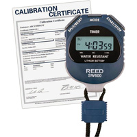 REED SW600 Stopwatch with ISO Certificate, Digital, Water Resistant R.M.G. Prévention