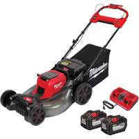 M18 Fuel Self-Propelled Dual Battery Cordless Mower Kit, Self-Propelled Walk-Behind, Battery Powered, 21" Cutting Width R.M.G. Prévention