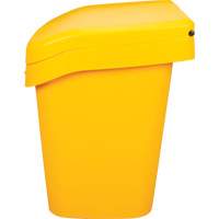 Salt & Sand Storage Bins, With Hasp, 21" x 27" x 26", 4.24 cu. ft., Yellow R.M.G. Prévention
