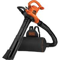 3-in-1 VacPack Leaf Blower/Vacuum/Mulcher, 250 MPH Output, Electric R.M.G. Prévention