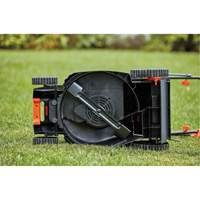 Lawn Mower with Comfort Grip Handle, Push Walk-Behind, Electric, 15" Cutting Width R.M.G. Prévention