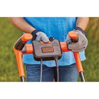 Lawn Mower with Comfort Grip Handle, Push Walk-Behind, Electric, 17" Cutting Width R.M.G. Prévention