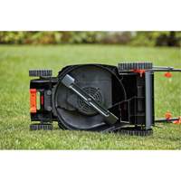 Lawn Mower with Comfort Grip Handle, Push Walk-Behind, Electric, 17" Cutting Width R.M.G. Prévention