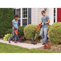 Max* String Trimmer/Edger & Hard Surface Sweeper Combo Kit, 10", Battery Powered, 20 V R.M.G. Prévention