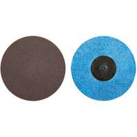 Quick-Change Cloth Disc, 3" Dia., 100 Grit, Aluminum Oxide R.M.G. Prévention