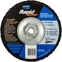 Bear-Tex&reg; Rapid Strip Non-Woven Depressed Center Discs, 7" Dia., Extra Coarse Grit, Silicon Carbide R.M.G. Prévention