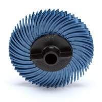 Scotch-Brite Radial Bristle Disc, Aluminum Oxide, 400 Grit, 2" Dia. R.M.G. Prévention