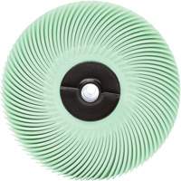 Scotch-Brite Radial Bristle Disc, Aluminum Oxide, 1 Micron Grit, 3" Dia. R.M.G. Prévention